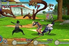 祝10周年！シリーズ初の4人対戦実現！PSP『NARUTO-ナルト-疾風伝 ナルティメットアクセル３』 画像