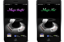 iPhone/iPod touchでマジックが出来るアプリ『Magic Shuffle』『Magic Haｔ』12月18日配信開始 画像