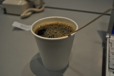 【GDC2010】ランチレポート Vol.5 プレスルームはコーヒー飲み放題! 画像