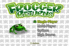 カエル無事かえる。KONAMI新作Wiiウェア『Frogger Returns』配信開始 画像