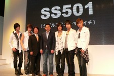 【TGS2007】ネクソンジャパン、Yahoo!ケータイ向けに韓国の人気アイドルSS501を起用した恋愛ゲームを発表 画像