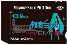発売日も価格も容量もみっくみく「初音ミク ‐Project DIVA‐ 2nd Memory Stick PRO Duo」HORIから発売 画像