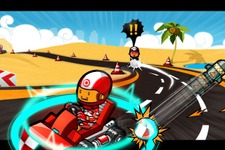 ハンゲーム、PCとモバイルが連動するレースゲーム『激闘!カートレーサー』のサービス開始 画像