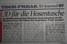 ドイツの新聞が「ニンテンドー3DS」の発売日をスクープ 画像