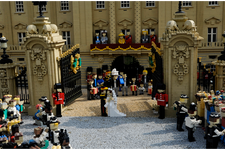 英国ウィリアム王子の結婚式をレゴブロックで再現 画像