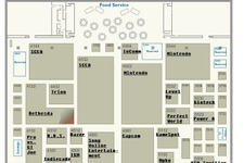【E3 2011】フロアマップが公開、各メーカーのブース配置も明らかに 画像