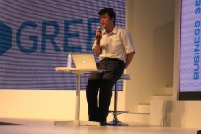 【TGS 2011】ゲームを全人類の楽しみに—GREEステージセッション「経営から見るソーシャルゲームのインパクト」 画像
