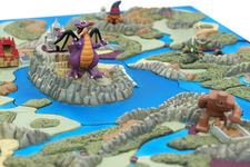 『ドラクエI』のマップ「アレフガルド」が立体化！「ドラゴンクエスト 誕生25周年記念 マップジオラマコレクション BOX」 画像