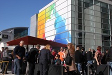 【GDC2012】アップルの新型iPad、会場は報道陣で埋め尽くされる 画像