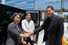 【E3 2012】岩田社長＆宮本茂氏、ロスに到着 ― これからE3の準備進める 画像