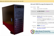 eBayに出品されていた「とある」中古PC、約2万ドルで落札される 画像