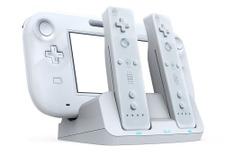Wii U GamePadとWiiリモコンを同時に充電可能「まとめてチャージスタンド」 画像