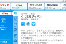 PS Vitaでラジオを聴取『radiko.jp』無料配信開始 ― バックグラウンド再生対応、メールやTwitterも聴きながら 画像