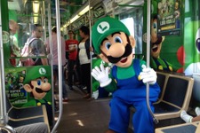ルイージがシカゴの街を走る電車をジャック！Wii U『New スーパールイージU』発売記念で 画像