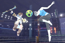 『大乱闘スマッシュブラザーズ for 3DS / Wii U』Wii Fit トレーナーの新たな必殺ワザ「ヘディング」が判明 画像