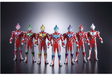 「ウルトラマンギンガ」の7つの技を表したソフビ人形7体セットが商品化 画像