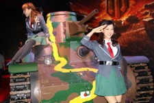 【東京ゲームショウ2013】実物大戦車も登場！「World of Tanks×ガールズ＆パンツァー」コラボ宣言記者会見 画像