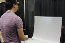 【GDC Next 2013】3Dホログラムゲームまであと一歩? メガネ型ARデバイス「castAR」に注目集まる 画像