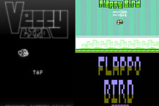 レトロハード向けに移植されてしまった『Flappy Bird』ファンメイド作品プレイ映像 画像