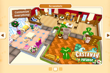 『どうぶつの森』インスパイアのiPadアプリ『Castaway Paradise』、開発者がWii U版リリースに意欲を見せる 画像