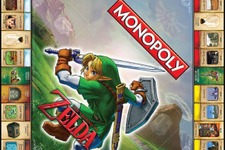『ゼルダの伝説』版モノポリーが米国で発売決定、コマが弓矢やフックショットに 画像