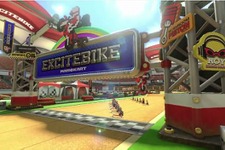 『マリオカート8』DLC第1弾に、エキサイトバイクをモチーフにしたコースが収録 画像