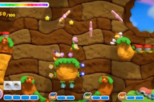 Wii U『タッチ！カービィ スーパーレインボー』来年1月発売！舞台もカービィもアクションも粘土に 画像