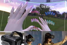 VRでネイルを体験できる「Oculus Rift」向けネイルアートシステム「NailCanvas VR」登場 画像