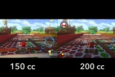 『マリオカート8』200ccと150ccの新たな比較動画が公開！今回は「3DSパックンスライダー」 画像