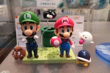 【東京おもちゃショー2015】グッスマブースにはマリオのねんどろいどなどが展示 画像