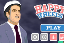 【60秒アプリタッチ】『Happy Wheels』－グロテスクな死を乗り越えてゴールを目指そう 画像