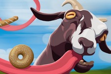 混ぜるな危険…『Goat Simulator』と『I am Bread』がコラボ、ヤギとパンがイチャつく意味不明ティーザー映像お披露目 画像
