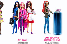 「ゲーム開発者風バービー人形」今夏販売、多様性を意識した新ラインナップ 画像