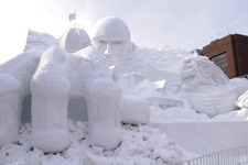 【レポート】「さっぽろ雪まつり」でお馴染みのキャラが雪像化！アニメ雪像を写真で 画像