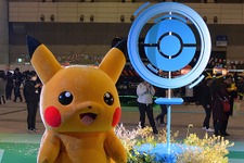 【闘会議2017】『Pokemon GO』の「リアルポケストップ」ではリアルにピカチュウが出現！記念撮影にぴったり 画像