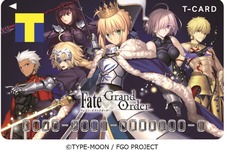 『Fate/Grand Order』デザインのTカードが登場！ 武内崇サイン入りBlu-rayなどが抽選で当たる特典も 画像
