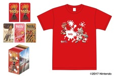 『スプラトゥーン2』×「ポッキー」フェスを応援するコラボグッズが登場！ オリジナルTシャツとポッキーがセットに 画像
