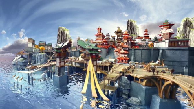 『原神』に登場する街「璃月港」を完全再現したジオラマが話題に！ ゲーム内と比べても一切の遜色なし