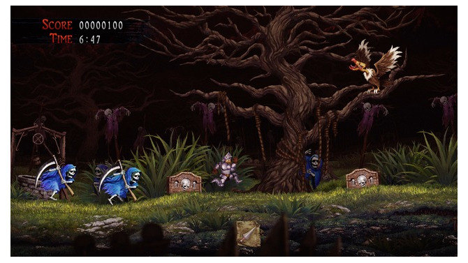 協力プレイも楽しめる高難度横スクロールACT『帰ってきた 魔界村』がPC/PS4/Xbox One向けに発売決定！