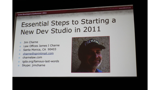 【GDC2011】自分のゲームスタジオを持つにはどうしたらいい?  