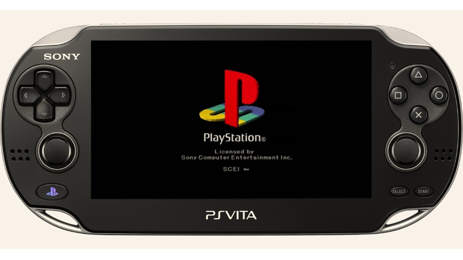 PS Vitaアップデート、初代プレステソフトが遊べるように