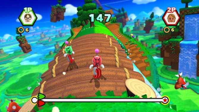 Wii U版：2Pレース