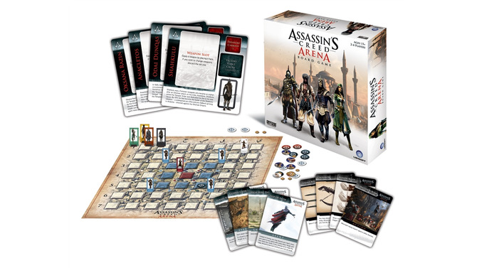 海外で『アサシン クリード』の世界をテーマにしたボードゲーム『Assassin's Creed: Arena』がアナウンス