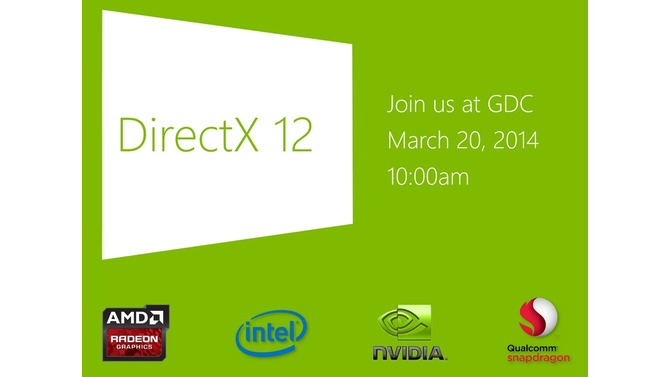 Microsoftが次期API「DirectX 12」の詳細を今月末のGDC 2014にて公開、Direct3Dの未来に関するセッションも