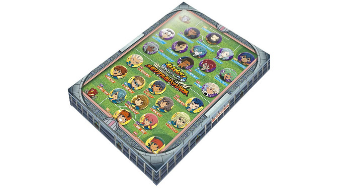 劇場アニメ「イナズマイレブン超次元ドリームマッチ」メモリアル缶バッジBOXのデザインが公開