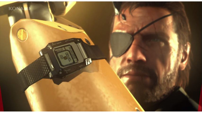 『MGS V: TPP』でスネークが着用している腕時計「デジボーグ」9月3日発売…映像や画像が公開