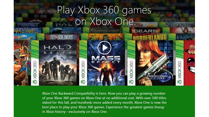 Xbox OneのXbox 360下位互換機能はDLCもサポートへ―マイクロソフトが明らかに