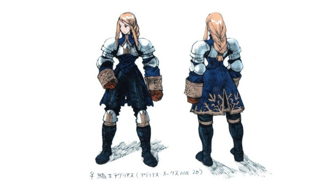 『FFT』女騎士アグリアスのイラストを松野泰己が公開─発売から今日でちょうど20年