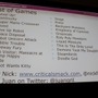 【GDC2011】2010年の革新的なゲームデザインを振り返る