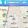 えき☆ポチは施設の地図も表示してくれます えき☆ポチは施設の地図も表示してくれます
